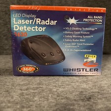 Whistler 1630 Laser/Radar Detector LED Display Brand New Sealed