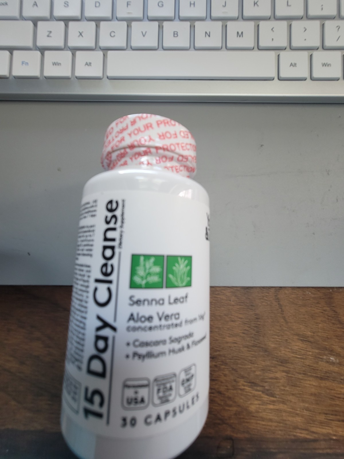 Youth & Tonic Senna Leaf Aloe Concentrated | 15 Day Colon Cleanser & Detox 30 Ct