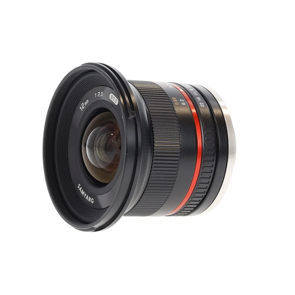 Samyang 12mm f/2 NCS CS Manual Focus Manual Aperture APS-C Lens for Sony E Mount - Image 2 of 4