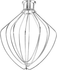 KN256WW 6 Wire Whip Attachment for Kitchenaid 5 5.5 6 Quart Bowl Lift Stand Mixe