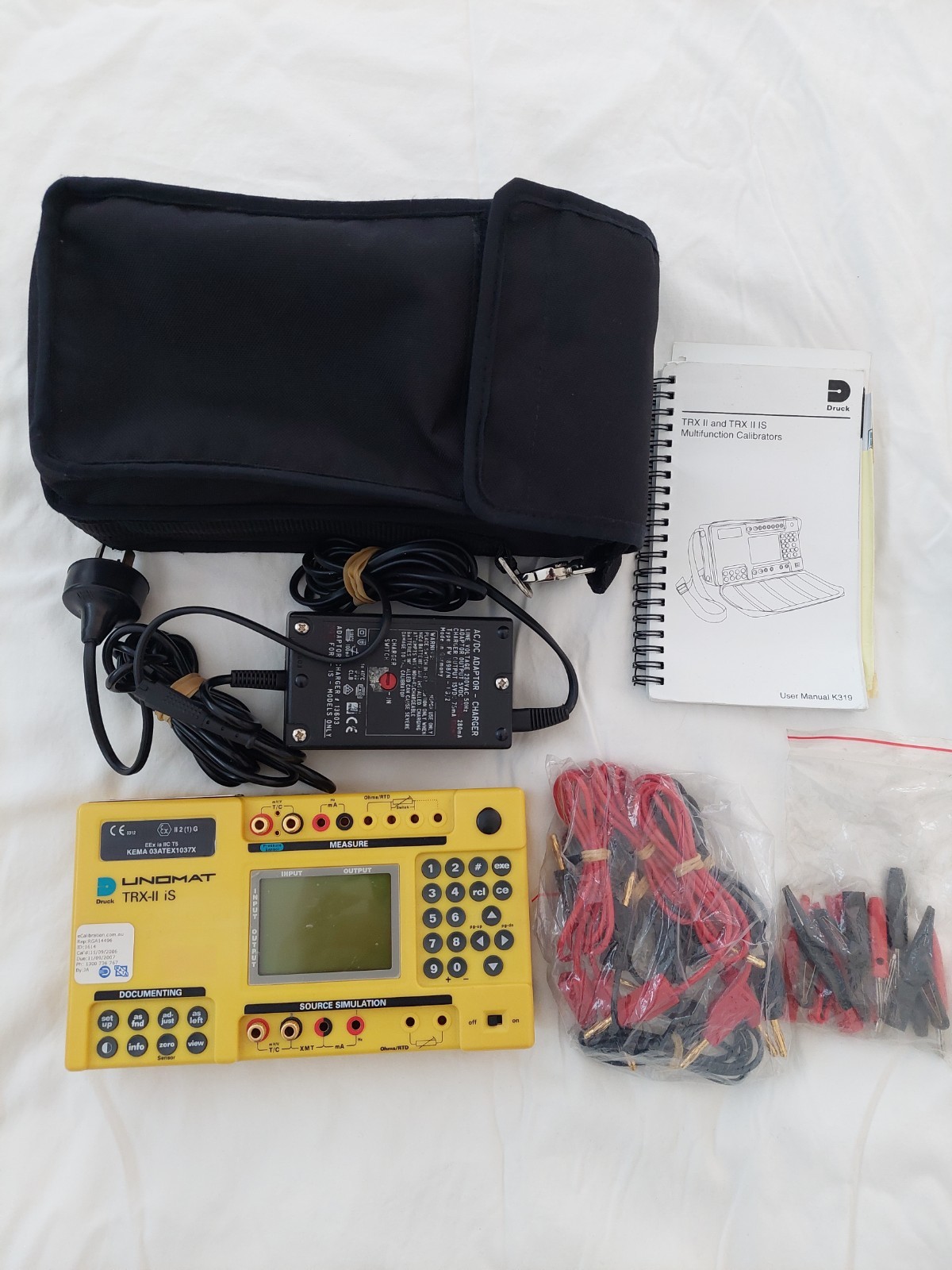 Druck UNOMAT TRX-II IS TRX-II IS Process Calibrator Multifunction Kit