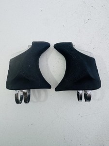 Vintage Dia-Compe Road Bike Brake Levers Pair 23.5mm Drop Bar Black Hoods A77