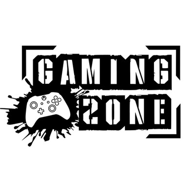 Gaming Zone Wandtattoo Gamer Wandtattoo Controller Gaming Zimmer Deko