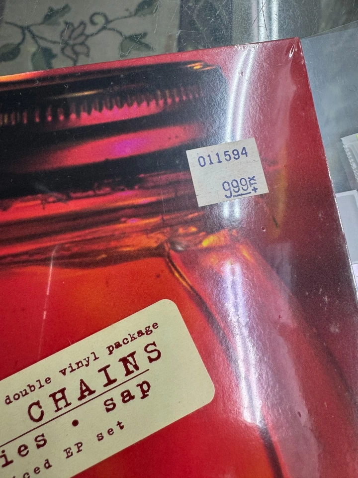 Original Sealed Alice In Chains Jar of Flies/Sap 1994 Columbia Vinyl LP 1st pres - Image 3 of 4