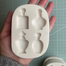Parfüm Flakon Silikonform Form Kuchen Dekorieren Fimo Zuckerpaste Seife