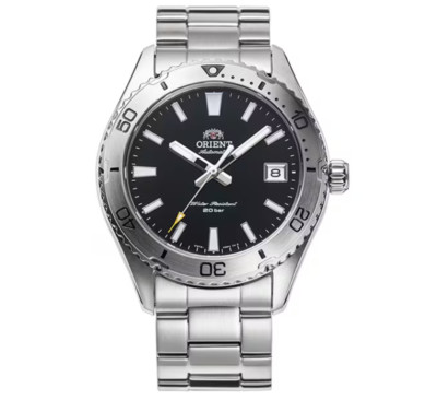 ORIENT RN-AC0Q01B Men's Metal Band SPORTS Diver Design Mako 40 Japan import new