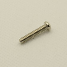 Chrome Steel Guitar Switch/Pickup Screws 6mm x 18mm