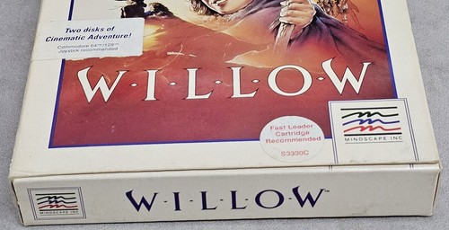 Willow Commodore 64/128 Disk Mindscape Lucasfilm 1988 - Afbeelding 16 van 24