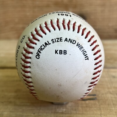 Balle De Baseball Tony The Tiger Kellogg's – Photoball – Vintage Années 90 – Taille Officielle