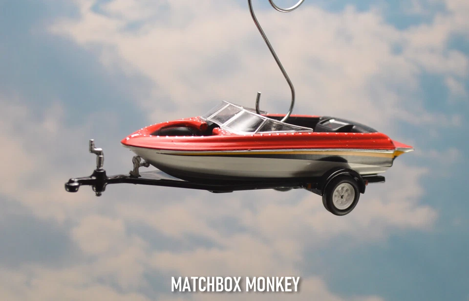 Waterski Wakeboard Speed Boat Christmas Ornament Mastercraft Sea Ray Water Ski - Image 4 of 4