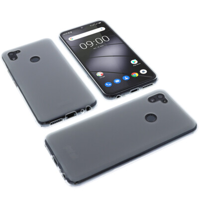 Hülle für Gigaset GS5 / PRO Tasche Schutz Handytasche TPU Gummi Case Transparent