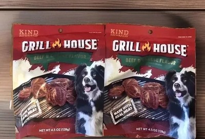 Grill House Dog Treats Beef & Cheese Flavor 2 Pack 12/24