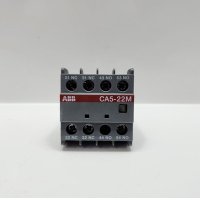 ABB CA5-22M AUXILIARY CONTACT BLOCK
