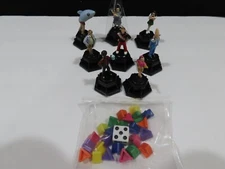 Trivia Pursuit DVD Edition Character Tokens + Game Replacement Parts Lot C1366