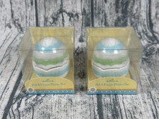 Hallmark Easter Egg Salt & Pepper Shakers Lot of 2