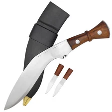 Handcrafted Gurkhas of Nepal 17" Military Khukri Knife EN45 Steel Full Tang