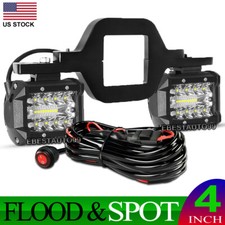 2.5 Tow Hitch Mounting Bracket 4 Backup Reverse Tri-row Led Pods Lights