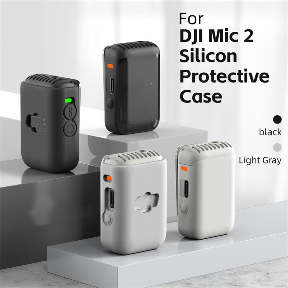 Silicone Protective Case Cover For DJI Mic 2 Wireless Microphone