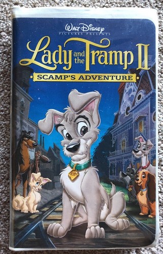 Lady And The Tramp 2 Scamp's Adventure 2001 Vhs
