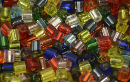 10 gram MIYUKI Square 4mm Cube Japanese Glass Beads with Choice of Colour - Picture 20 of 27