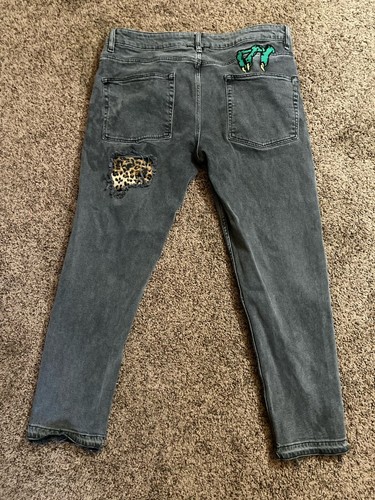 ASOS Monster MTV Jeans Vintage Streetwear Fashion Pants Denim Men’s Size 36x32 - Picture 6 of 11