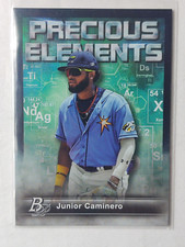 2023 BOWMAN PLATINUM PRECIOUS ELEMENTS JUNIOR CAMINERO BASEBALL CARD #PE-2
