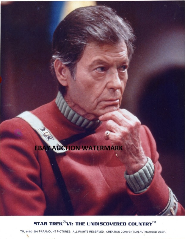 Star Trek:TUC  original photo glossy color 8x10 419 Dr. McCoy Kelley