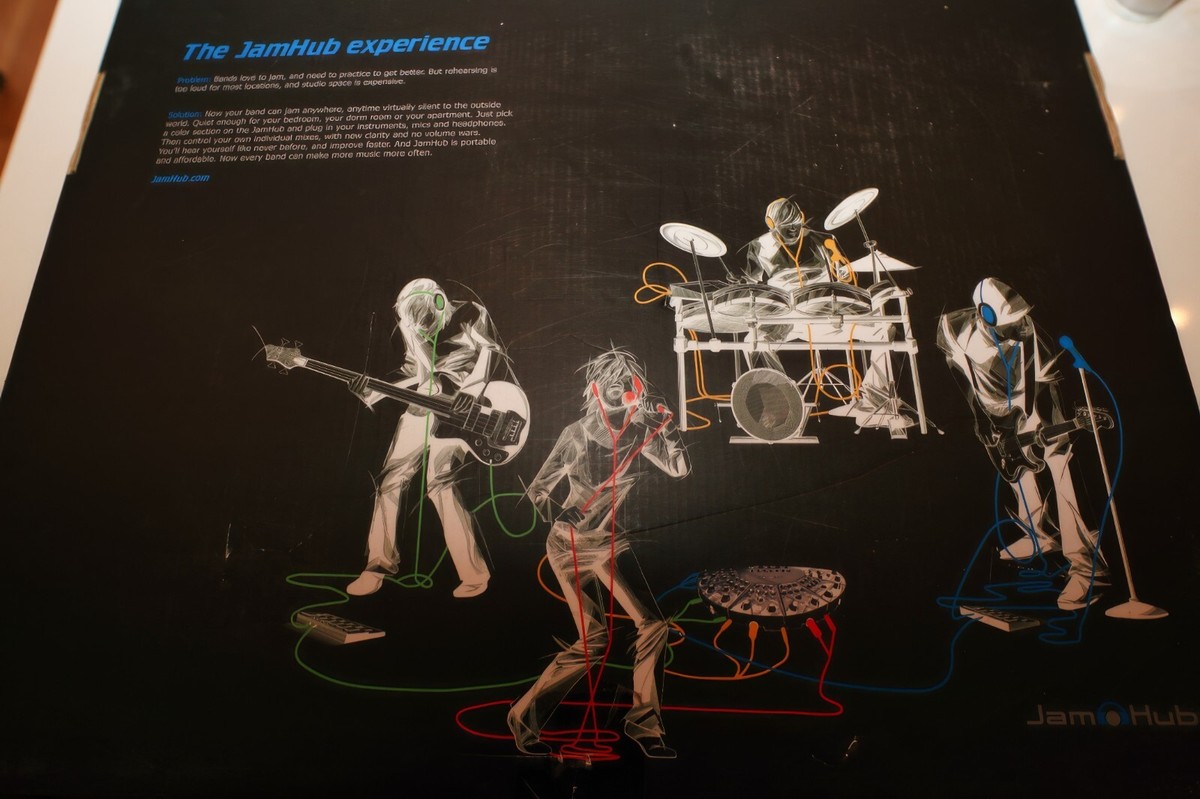 Jam Hub GreenRoom Silent Rehearsal Studio 7 Channels | eBay