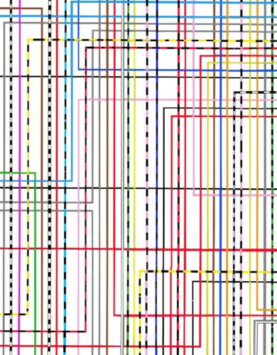 DETOMASO PANTERA 71-74 Wiring Diagram 25"x36" (Printed $39 or Digital $9). - Picture 3 of 6