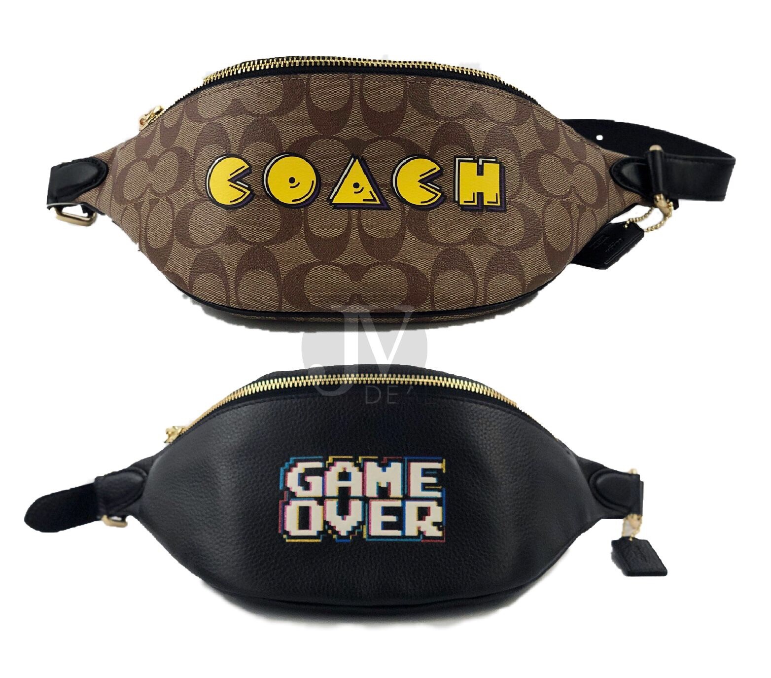 coach pac man waist bag