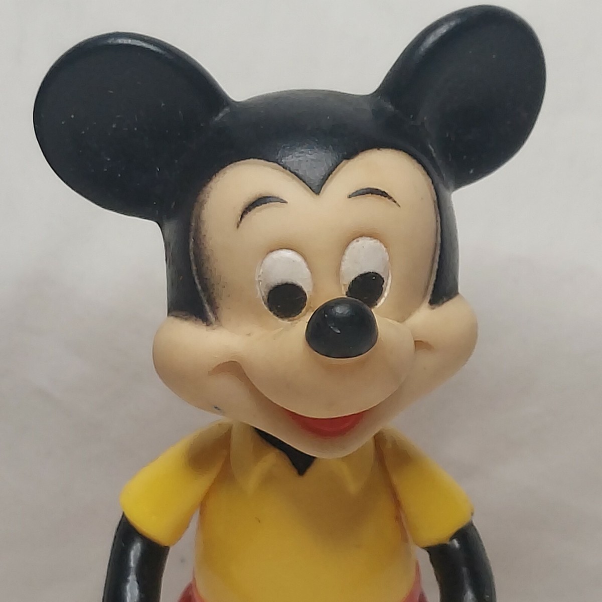【激レア】アメリカ限定発売　ディズニーレトロトイ　since1975 Plastic Mickey Mouse Walt Disney Production Vintage. Movable