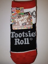 Tootsie Roll 3 Pack Socks