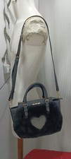 Articolo E706 borsa a tracolla donna Moschino nera, base 14x21cm, altezza 18cm,
