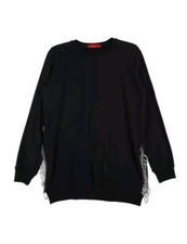 NWT GIRL JIJIL JOLIE Black Cotton Sweatshirt Size 12