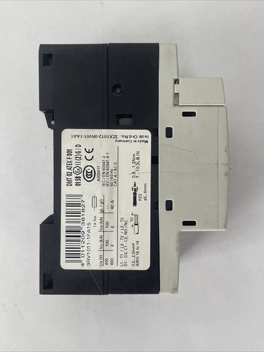 SIEMENS 3RV1011-1FA15 MOTOR PROTECTION CLASS 10 600VAC 5HP 65A TRIP 3.5-5A - 第 3/6 張圖片