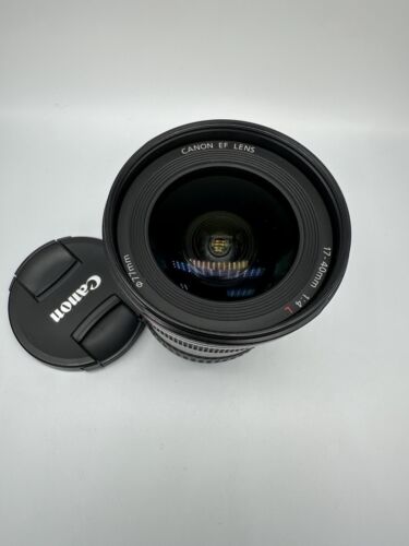 Canon EF 17-40mm f4 L USM Lens Good Used Condition. Tested And Working! - Picture 4 of 6