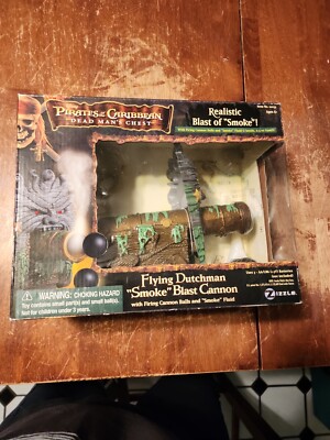 Pirates Of The Caribbean Dead Man s Chest Flying Dutchman Smoke Blast Canon