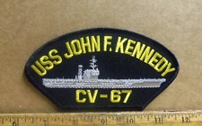 US Navy - USS John F. Kennedy CV-67 Embroidered Patch