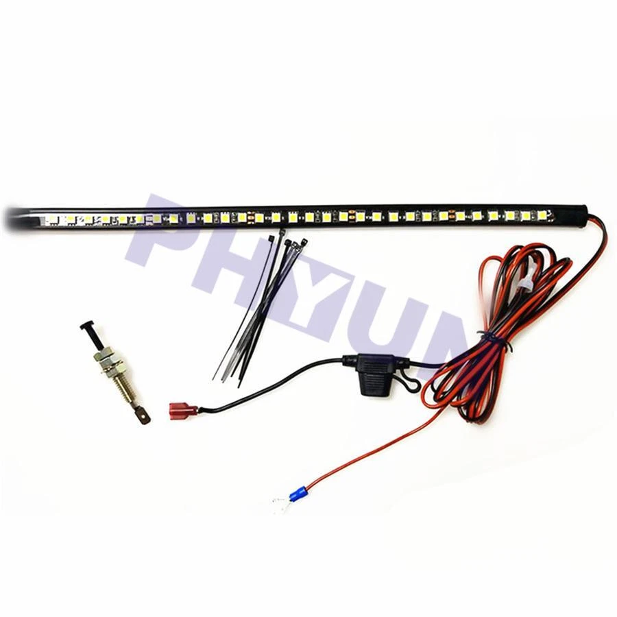 Interruptor automático barra de luces LED de inspección del motor debajo del capó 36 cm para automóvil camión SUV 1 Foto 3 de 4