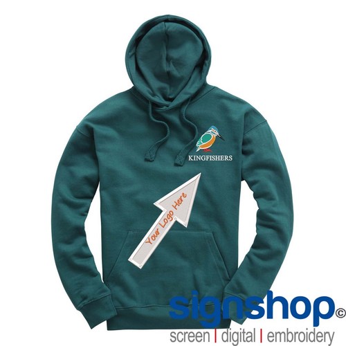 CR01 Personalised Classic Hoodie Custom Embroidered FREE LOGO SETUP - Bild 10 von 30