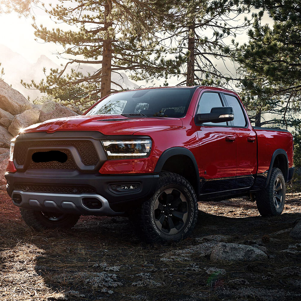 Fits 2019-2024 Dodge Ram 1500 LED Headlights w/Dynamic & Sequential Front Lamps