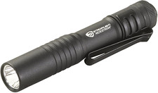 Streamlight LED Flashlight HI Lumens C4 MicroStream Pen Mini Black Portable NEW