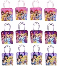 12PCS Disney Princess Goodie Party Favor Gift Birthday Loot Bags NEW