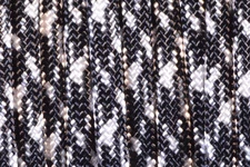 Black and White Camo - 550 Paracord Rope 7 strand Parachute Cord 10 25 50 100 ft