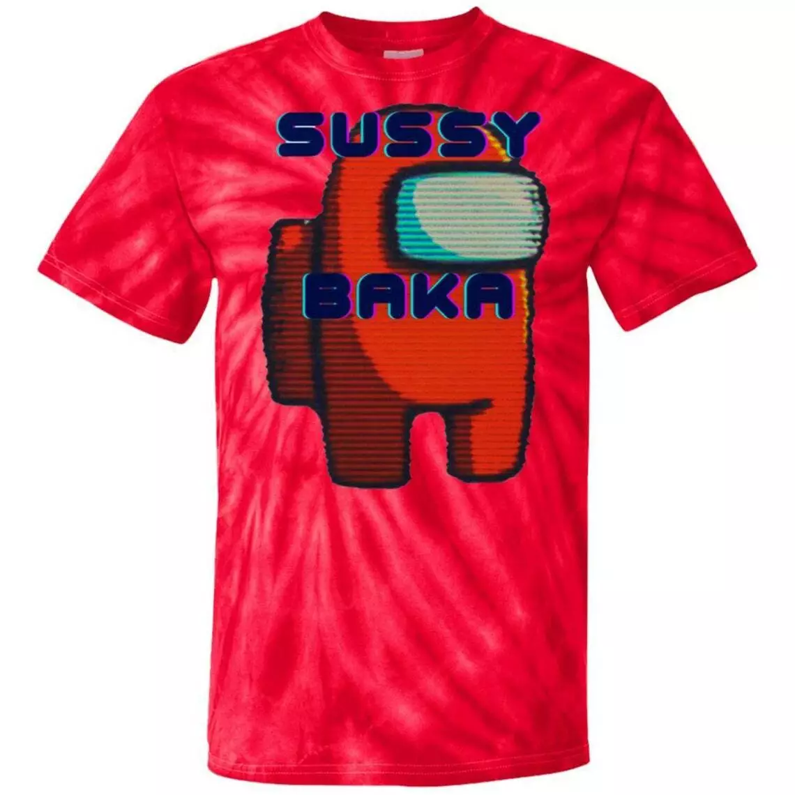 Sussy Baka Sus Imposter Amogus Meme from TeePublic