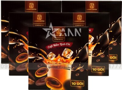 Laura Coffee Nhat Kim Anh - Nấm Linh Chi 18g x 10pcs