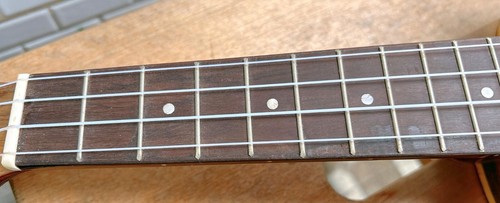 Alulu Solid Acacia Koa Concert cutaway Ukulele, bird inlay HU1632 - Picture 16 of 17