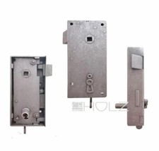 Coffre-Fort Antique En Relief Serrure De Porte Ancienne Acier 9er Vk 40 Mm