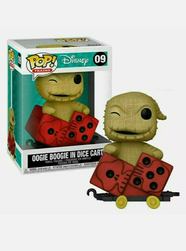 Funko Pop! Pesadilla antes de Navidad: OOGIE BOOGIE (carrito de dados) #09