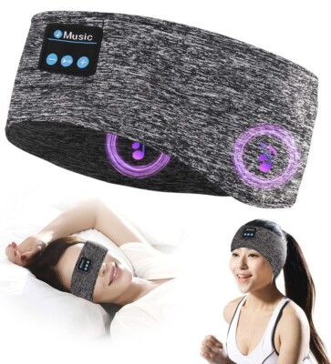 Bluetooth Sports Sleep Headset, with Ultra-Thin high-Definition Stereo Speakers